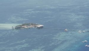Nalusuan Island from above during an Aerial Tour