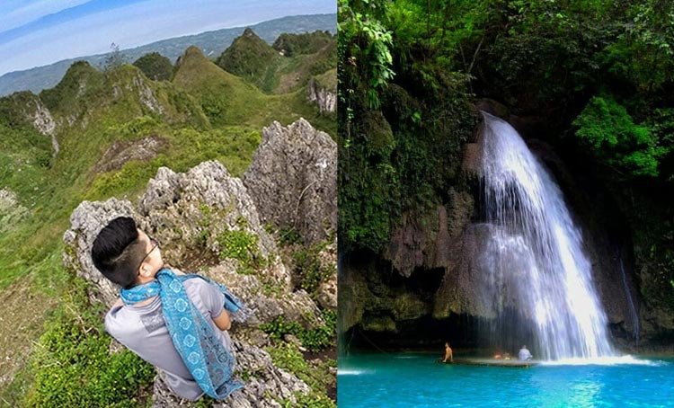 osmena peak and kawasan falls tour package