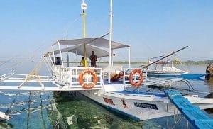 Boat for Mactan Island Hopping
