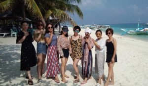 Our Guests in Kalanggaman Island