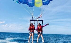 Parasailing in Mactan